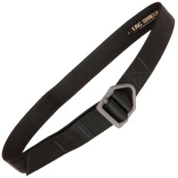 Tacshield T32SMBK Tactical Riggers Belt Black Webbing 30-34 1.75 Wide Rigger Buckle Closure