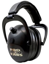 Pro Ears PEG2SMB Gold II 26 Electronic Muff 26 dB Over the Head Black/Gold Adult 1 Pair