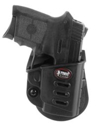 Fobus SWBGLH Passive Retention Evolution OWB Black Polymer Paddle Fits S&W Bodyguard Left Hand