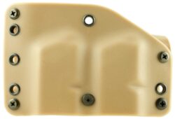 Stealth Operator H60067 Twin Mag  OWB Double Coyote Tan Nylon Belt Clip Belts 1.75 Wide Right Hand