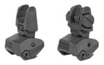 FAB DEF POLY FLIP-UP SIGHT SET BLK