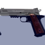 CHIAPPA 1911-22 CUSTOM 22LR 5 CHECKERED WALNUT