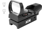 Aim Sports RT403 Reflex Sight Classic Edition Matte Black 1x34mm Red/Green Multi Reticle