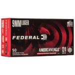 FED AMERICAN EAGLE 9MM 124GR TMJ 50/20