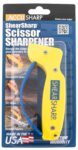 AccuSharp 002C ShearSharp Scissors Sharpener Diamond Tungsten Carbide Sharpener Yellow/Blue