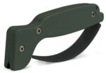 AccuSharp 008C Sharpener  Hand Held Hard Diamond Sharpener Ergonomic Olive Drab Handle