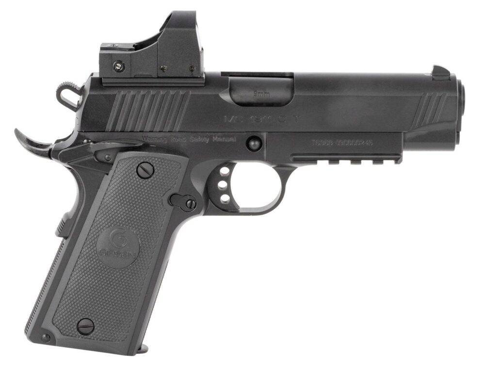 EAA GIRSAN MC1911S 45ACP 5 GOVT BLK OPTICS