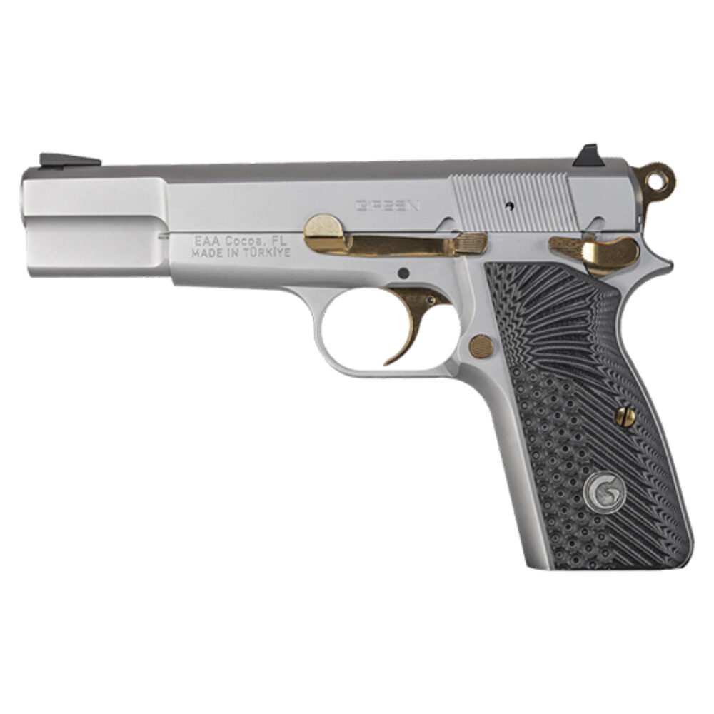 EAA GIRSAN MCP35 9MM CHROME/GOLD 4.87 15RD