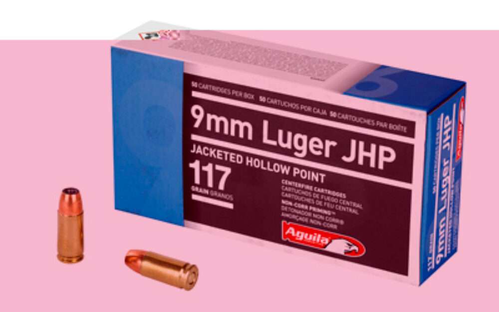 AGUILA 9MM 117GR JHP 50/500