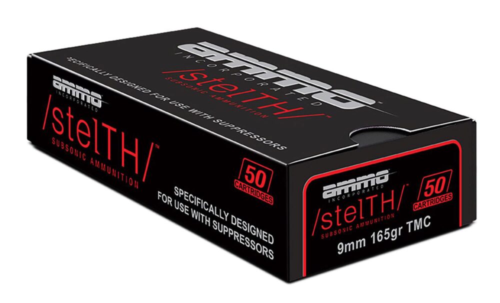 AMMO INC STEALTH 9MM 165GR 50/1000