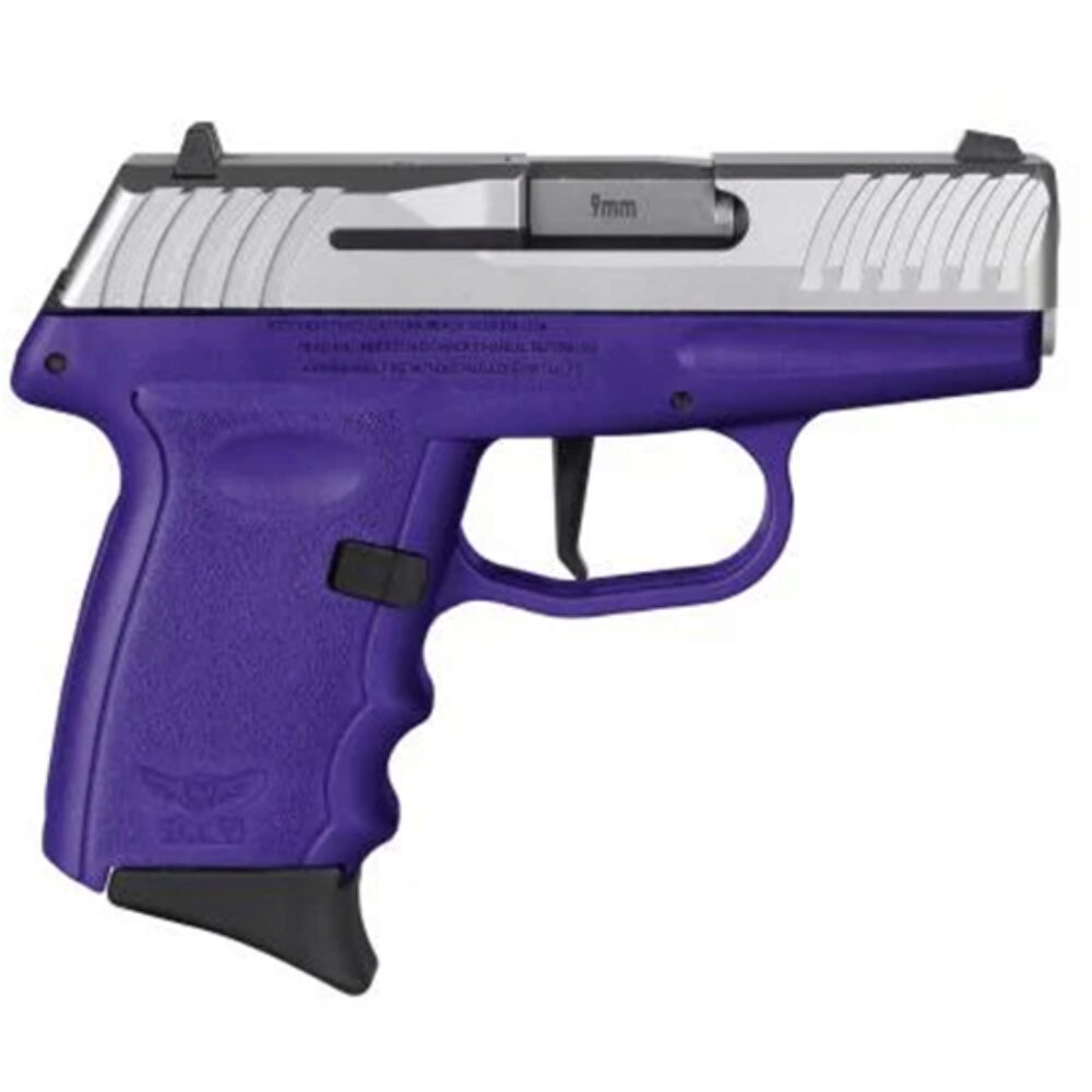 SCCY DVG-1 9MM PURPLE SS NMS 10RD