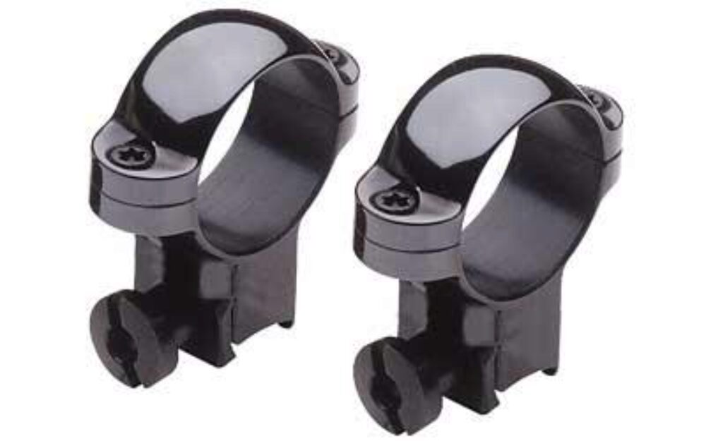 Burris 420073 Rimfire and Airgun Rings Black Gloss 1 High
