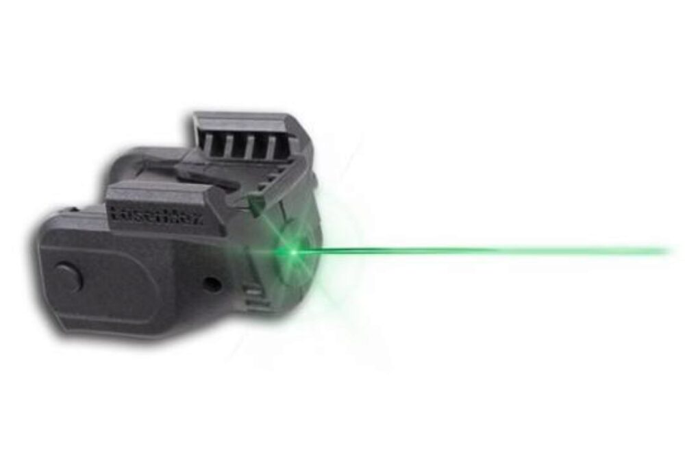 LaserMax GSLTNG Green Lightning Rail with GripSense  Black