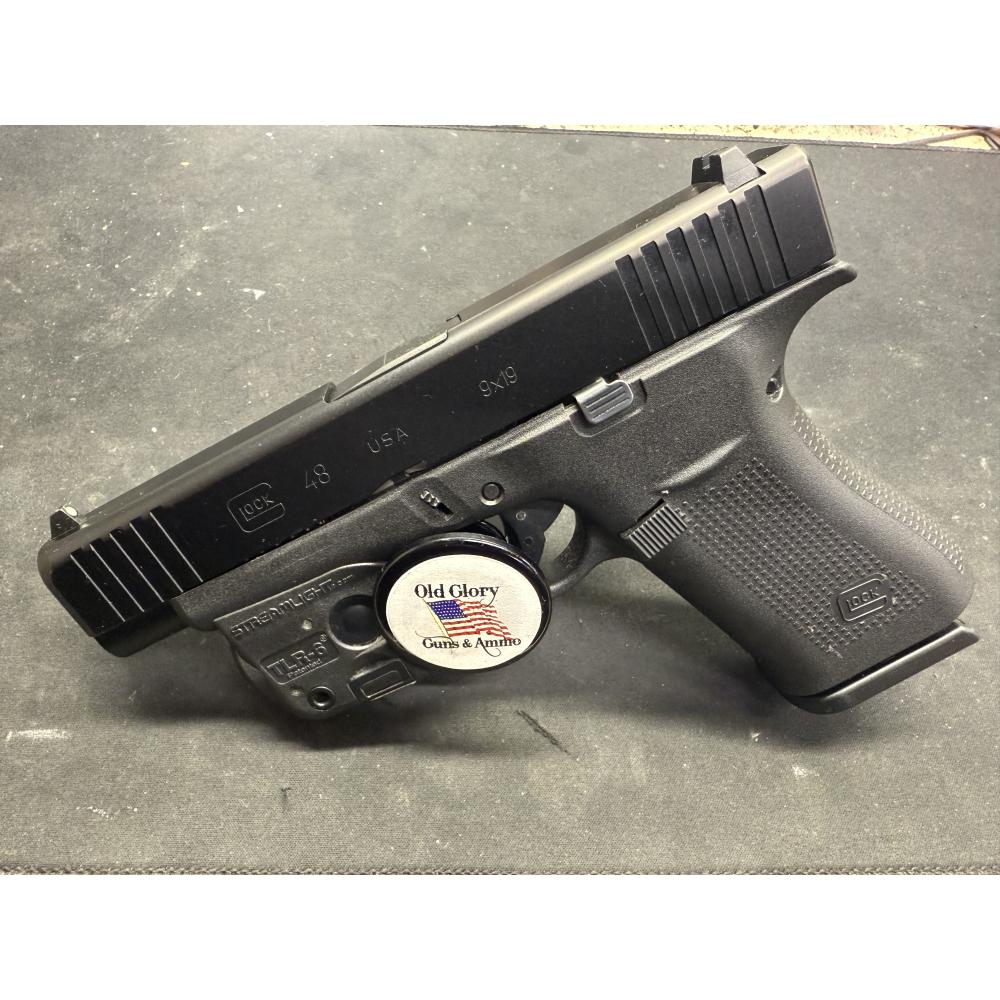 Glock G48 9mm Pistol W/Streamlight TRL-6