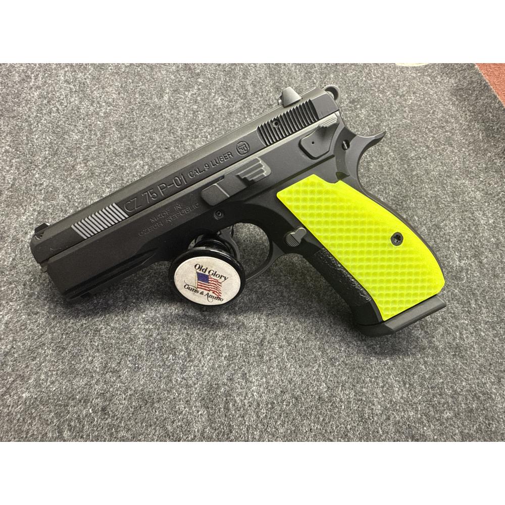 CZ75 P01 case 2 extra mags extra grips