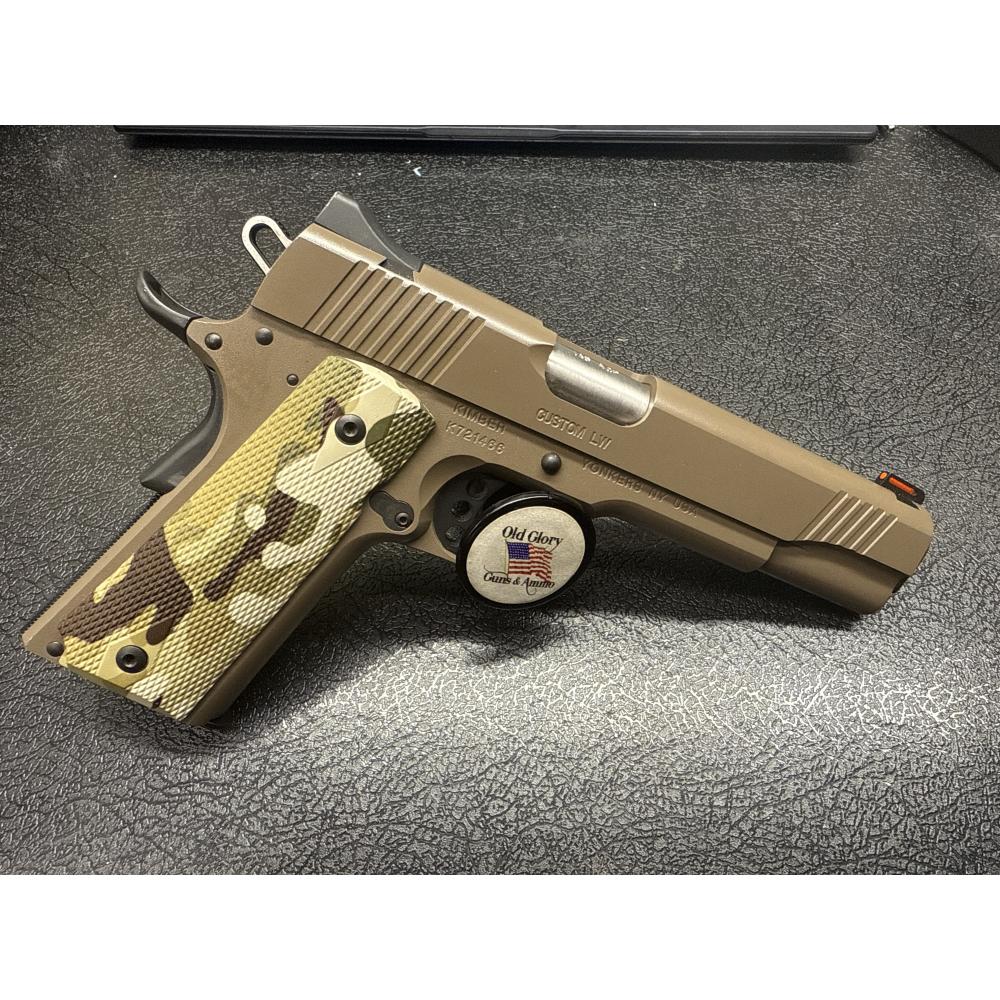 Kimber custom LW 1911 .45  case 1 mag