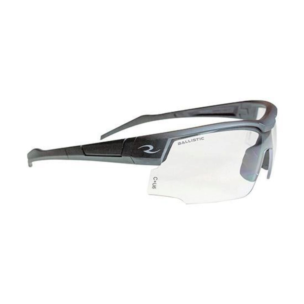 RAD SKYBOW SHOOTING GLASSES BLUE GRAY SMOKE