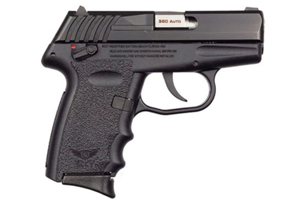 SCCY CPX-4 380ACP 3 10RD BLK 3DOT