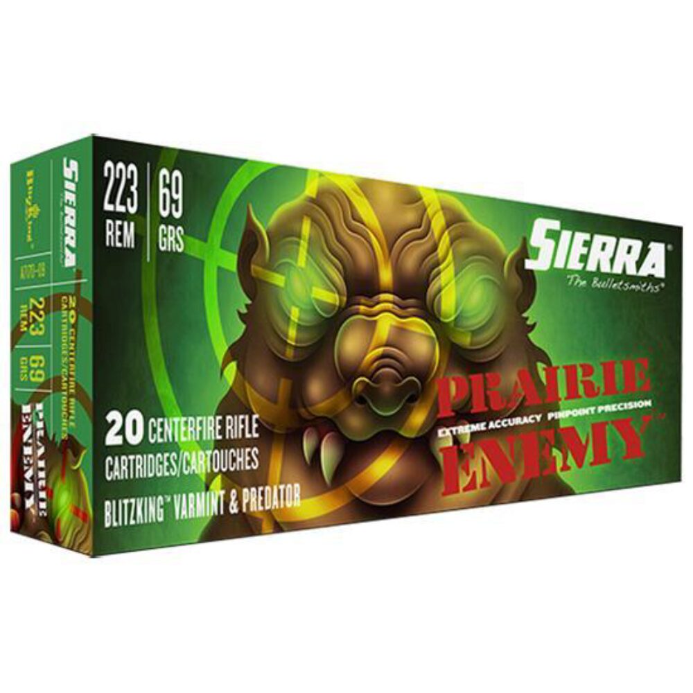 SIERRA PRAIR 223REM 69GR BLTZ 20/200