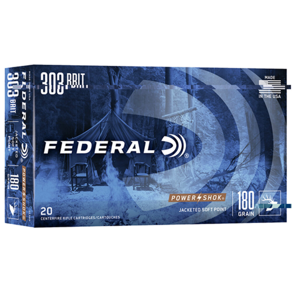 FED POWER-SHOK 303BRIT 180GR SP 20/10