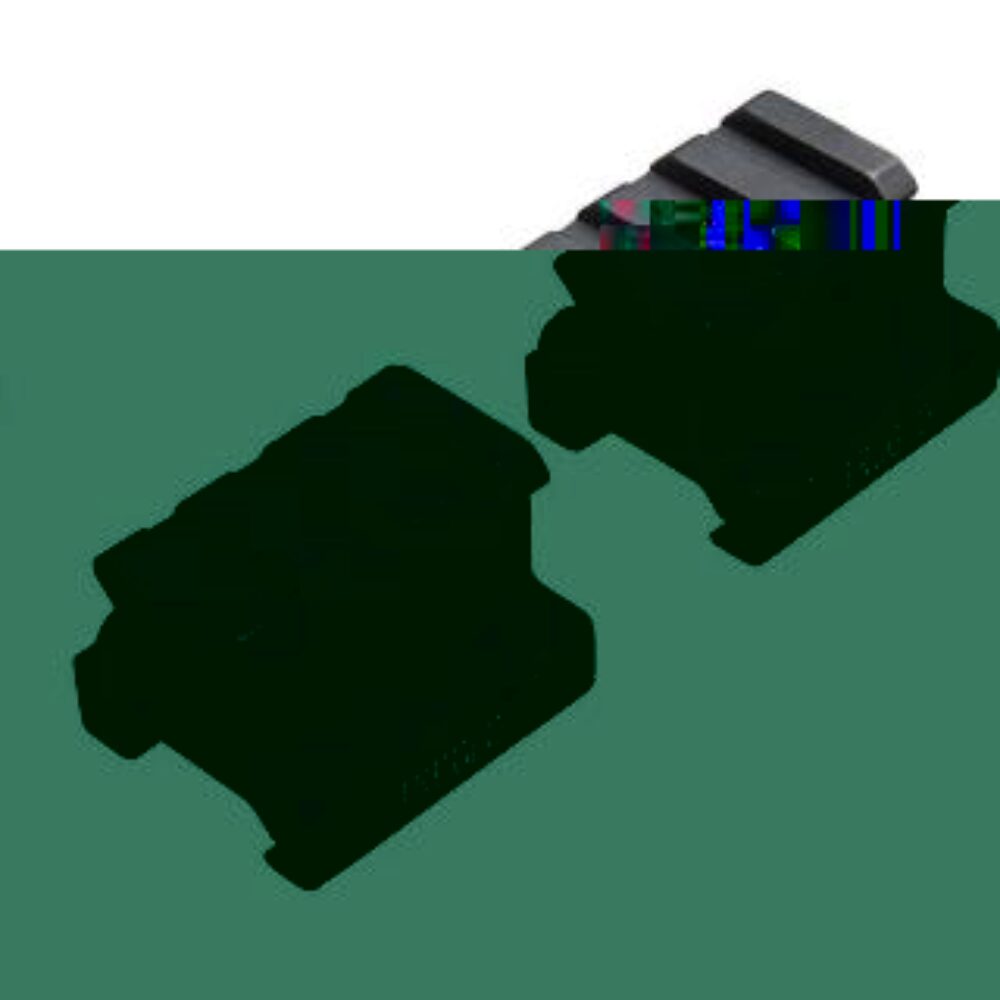 TruGlo TG8982B Picatinny Riser Mount  Matte Black Anodized