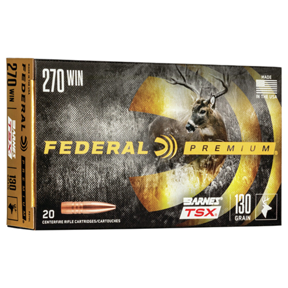 FED PREMIUM 270WIN 130GR TPL SHOCK 20/10