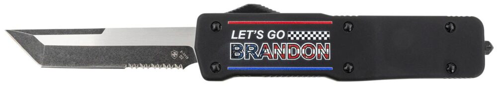 TEMP LZLGB521 LRG  ZINC LGB TANTO SERRATED BLK