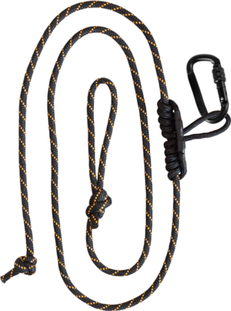 Muddy MUDMSA070 Safety Harness Lineman's Rope Black Nylon
