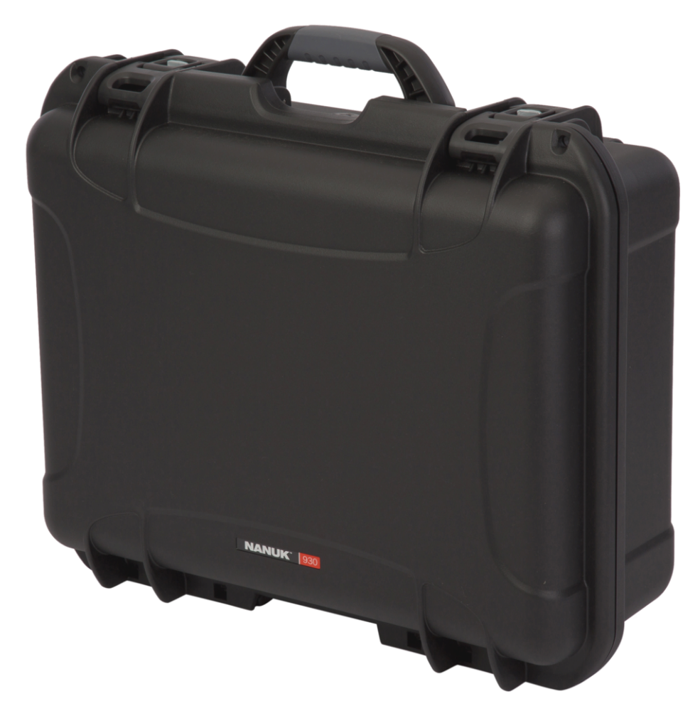 Nanuk 9301001 930  Black Polymer w/ Foam Padding&Latches