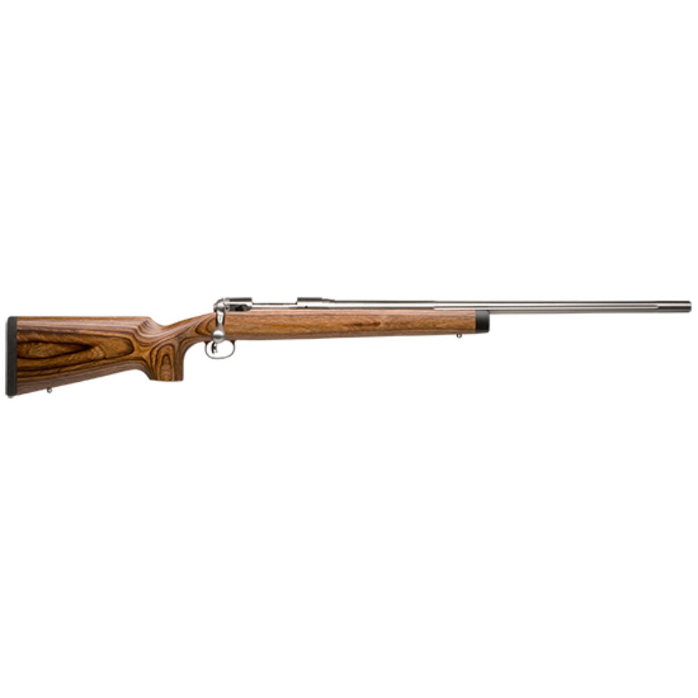 SAV 12BVSS 22-250REM 26 SS HVY FLUTED LAMINATE