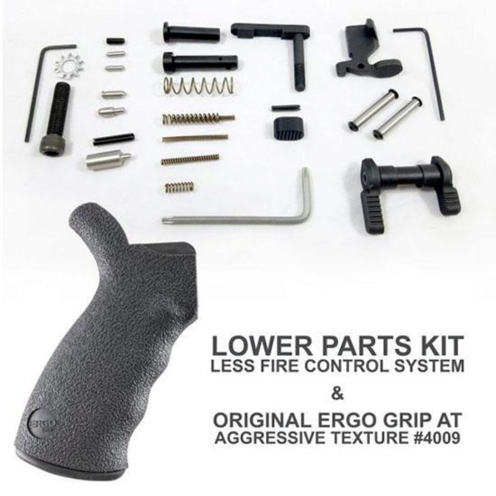 ERGO AR15 LOWER PARTS ENHANCED W/O FIRE CG