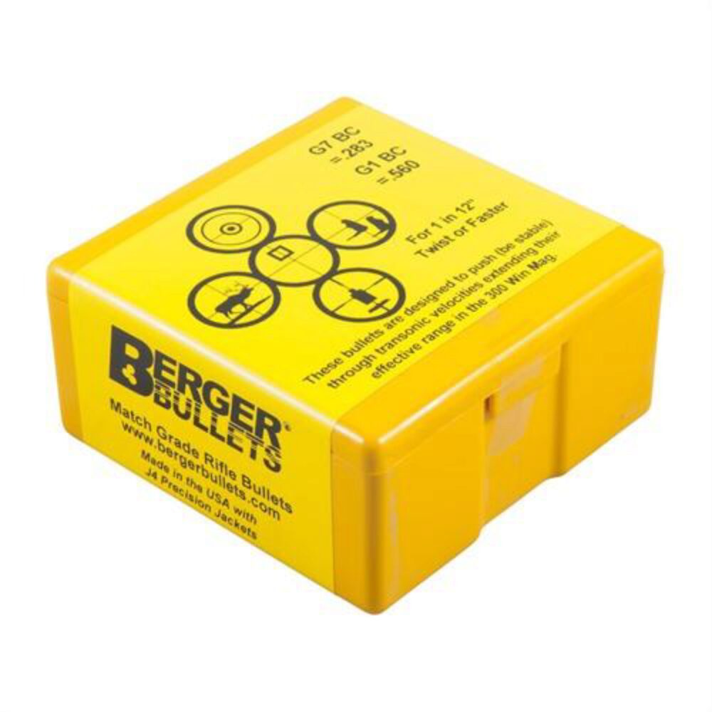 BERGER .308 185G OTM TACT 100CT