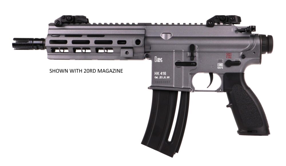HK416 PISTOL 22LR GREY 10RD  #