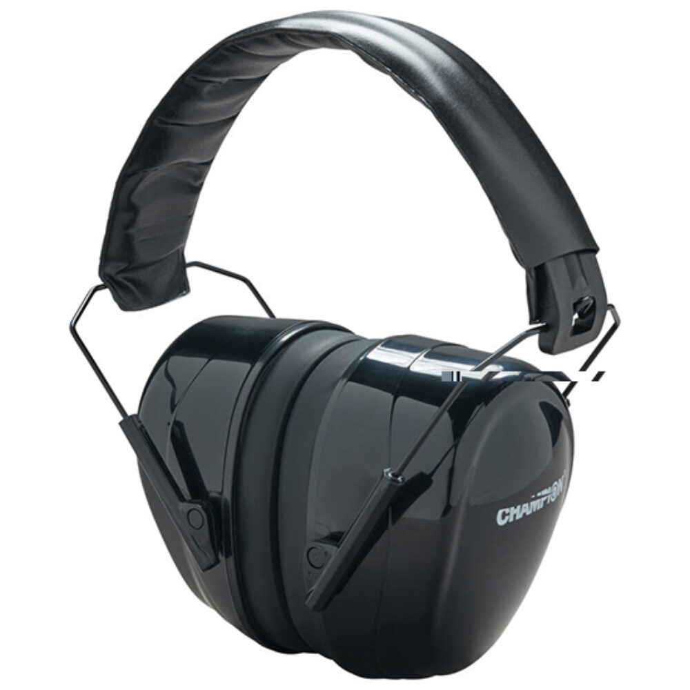 CHAMPION PASSIVE EAR MUFF BLACK