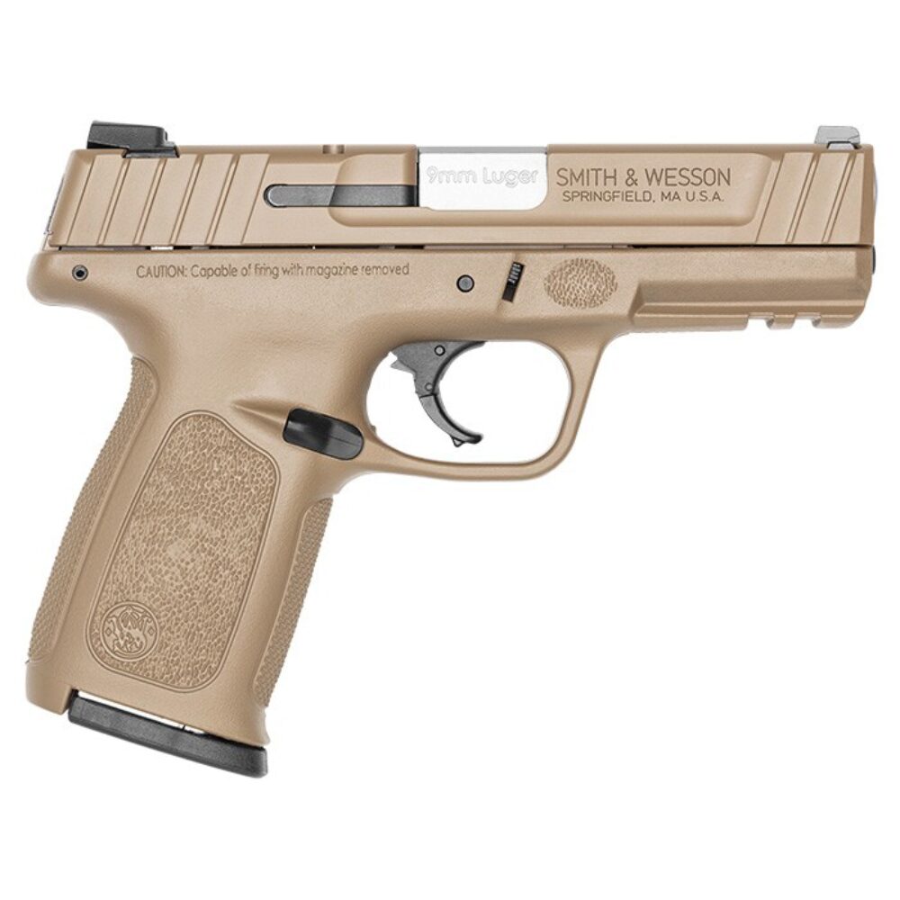 SW SD9VE 9MM 4 16RD FDE