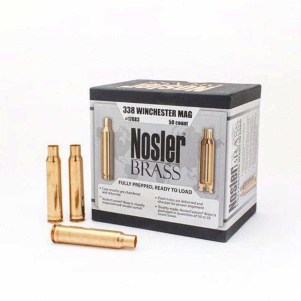 NOS BRASS 338WIN 50/2