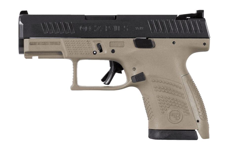 CZU P-10S 9MM PST 12RD FDE FS