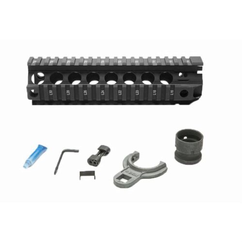 BCM GUNFTR QUAD RAIL 556 8 BLK