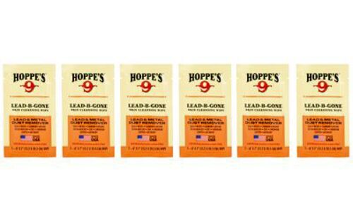 HOPPES LEAD BE GONE WIPE 6 COUNT