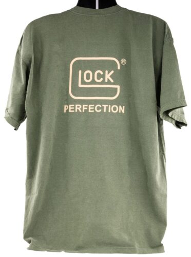 GLOCK AA75152  PERFECTION LOGO SS SHIRT GREEN   XL