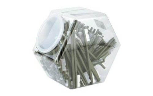 OTIS CANISTR POP NYL BRSH WHT 150PK