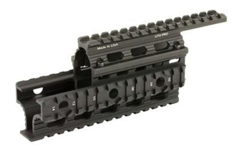 UTG MTU009         UNIVERSAL AK QUAD RAIL HANDGRD