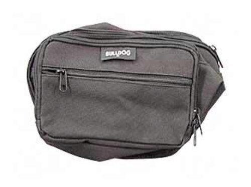 Bulldog BD860 Fanny Pack  Medium Black Nylon Ambidextrous