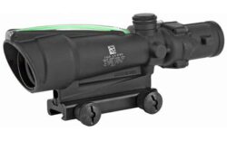 Trijicon 100149 ACOG  Black Hardcoat Anodized 3.5x35mm Illuminated Green Chevron .223/5.56 BDC Reticle