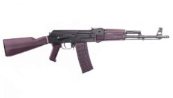 Arsenal SAM567PM SAM5  5.56x45mm NATO 30+1 16.30 Matte Black Steel Threaded Barrel, Matte Black Scope Rail Steel Receiver, Polymer Handguard, Fixed Plum Synthetic Stock & Polymer Grip