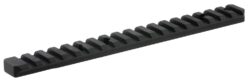 Talley POM252714 Picatinny Rail  Black Anodized Aluminum Tikka T3/T3x Short Action 20 MOA