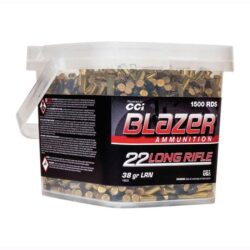 CCI 10025 Blazer Rimfire 22LR 38gr Lead Round Nose 1500/Box