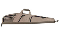 Allen 99452 Daytona Shotgun Case 52 Mocha Brown Endura w/ Black Trim Adjustable Sling, 4 Pockets & Easy Clean Lining