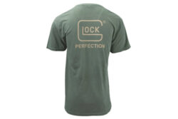 GLOCK AA75151  PERFECTION LOGO SS SHIRT GREEN   LG