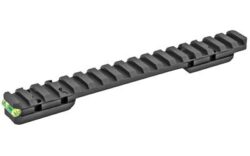 Talley PLM735ACI Picatinny Rail w/Anti-Cant Indicator Black Anodized Fits X-Bolt Long Action 20 MOA